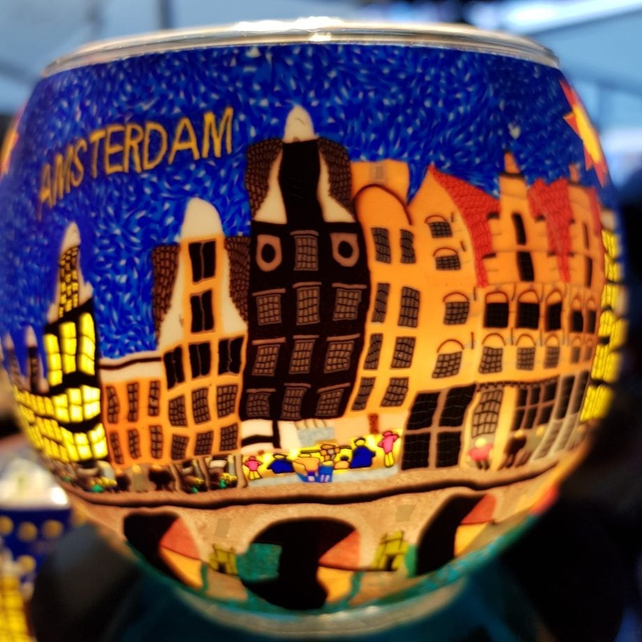 Leuchtglas Amsterdam Bloemenmarkt