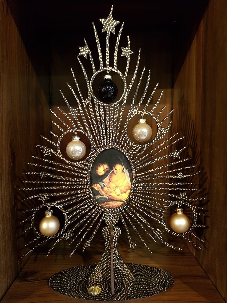 Kölnschätze Kerstboom Maria Met Kind